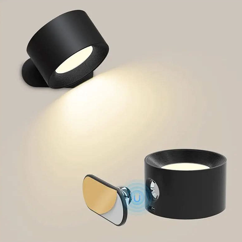 GLOW360 – Lámpara de pared LED inalámbrica y rotatable