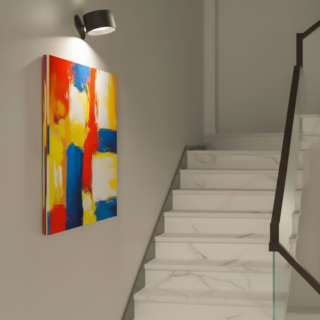 GLOW360 – Lámpara de pared LED inalámbrica y rotatable
