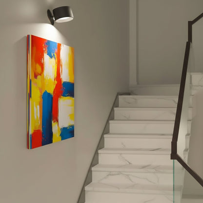 GLOW360 – Lámpara de pared LED inalámbrica y rotatable