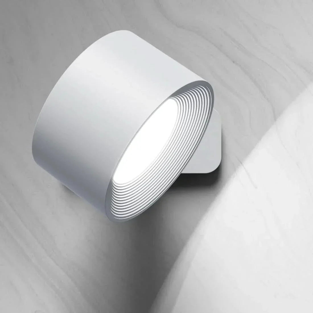 GLOW360 – Lámpara de pared LED inalámbrica y rotatable