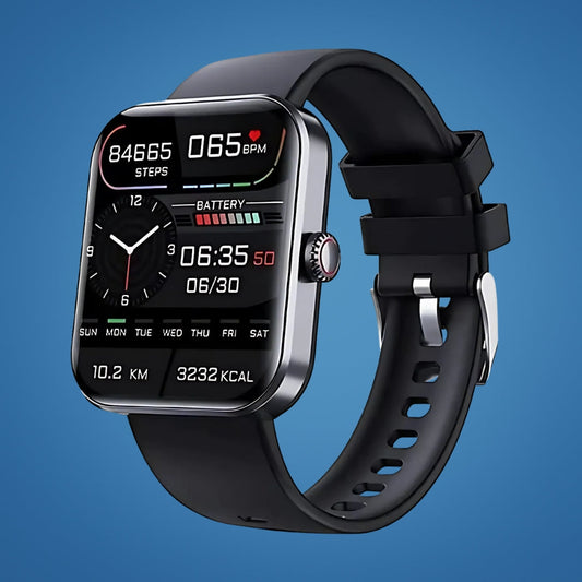Glucowatch | Reloj Inteligente de Glucosa en Sangre No Invasivo – Monitoreo en Tiempo Real, Seguimiento de Tendencias y Alertas Personalizadas VierraSol
