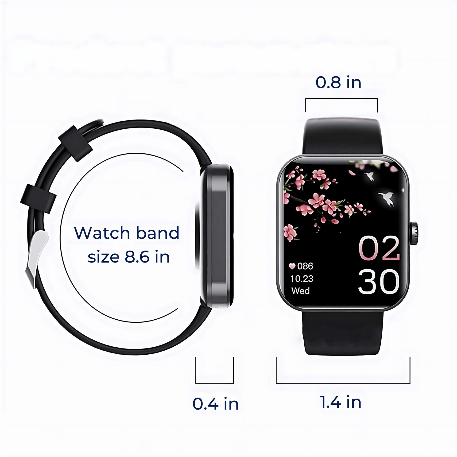 Glucowatch | Reloj Inteligente de Glucosa en Sangre No Invasivo – Monitoreo en Tiempo Real, Seguimiento de Tendencias y Alertas Personalizadas VierraSol