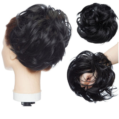 Gomita para Cabello en Moño Desordenado