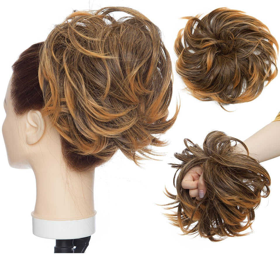 Gomita para Cabello en Moño Desordenado