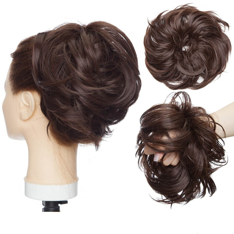 Gomita para Cabello en Moño Desordenado