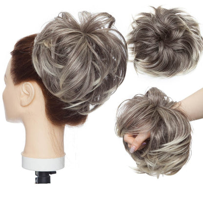 Gomita para Cabello en Moño Desordenado