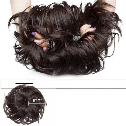 Gomita para Cabello en Moño Desordenado