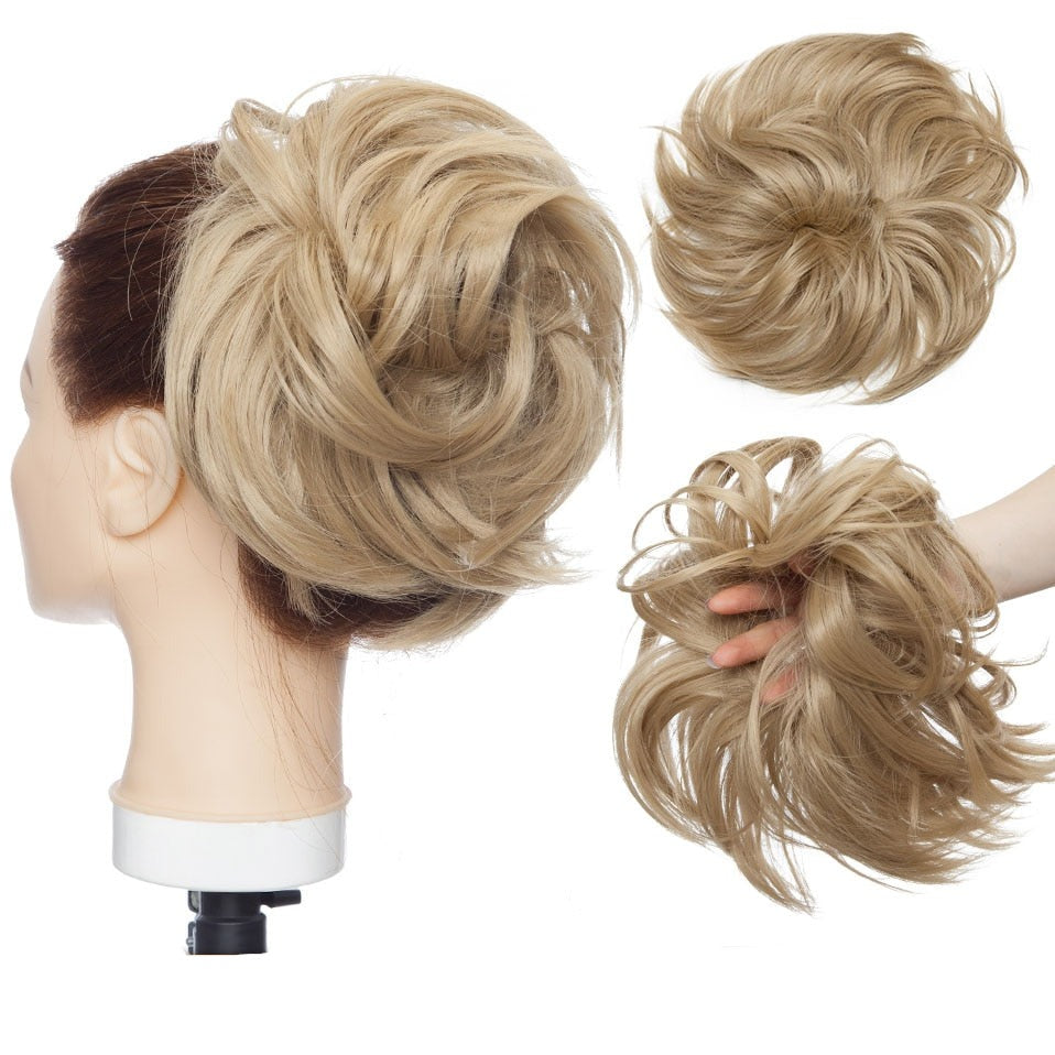 Gomita para Cabello en Moño Desordenado
