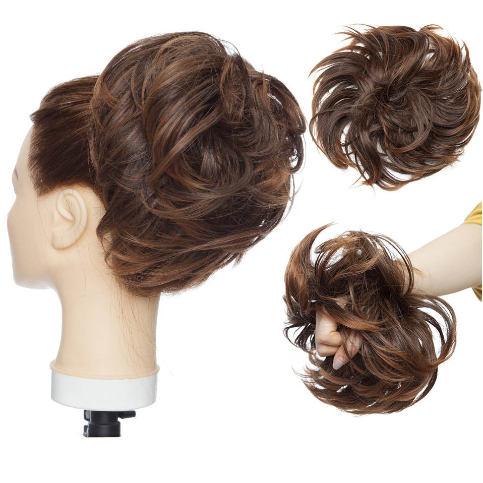 Gomita para Cabello en Moño Desordenado