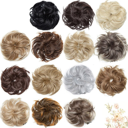 Gomita para Cabello en Moño Desordenado