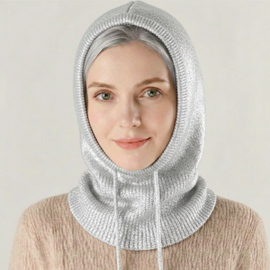 Gorro de Cachemira Suave Tejido para Invierno y Climas Fríos
