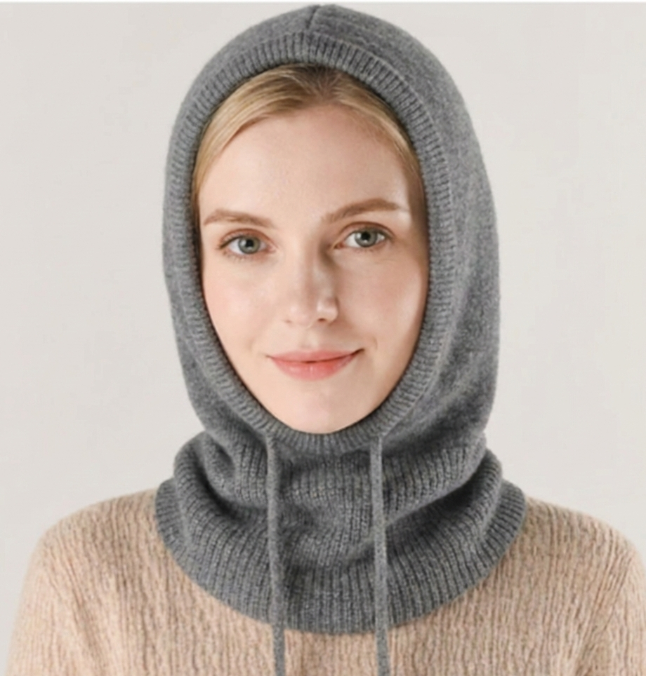 Gorro de Cachemira Suave Tejido para Invierno y Climas Fríos