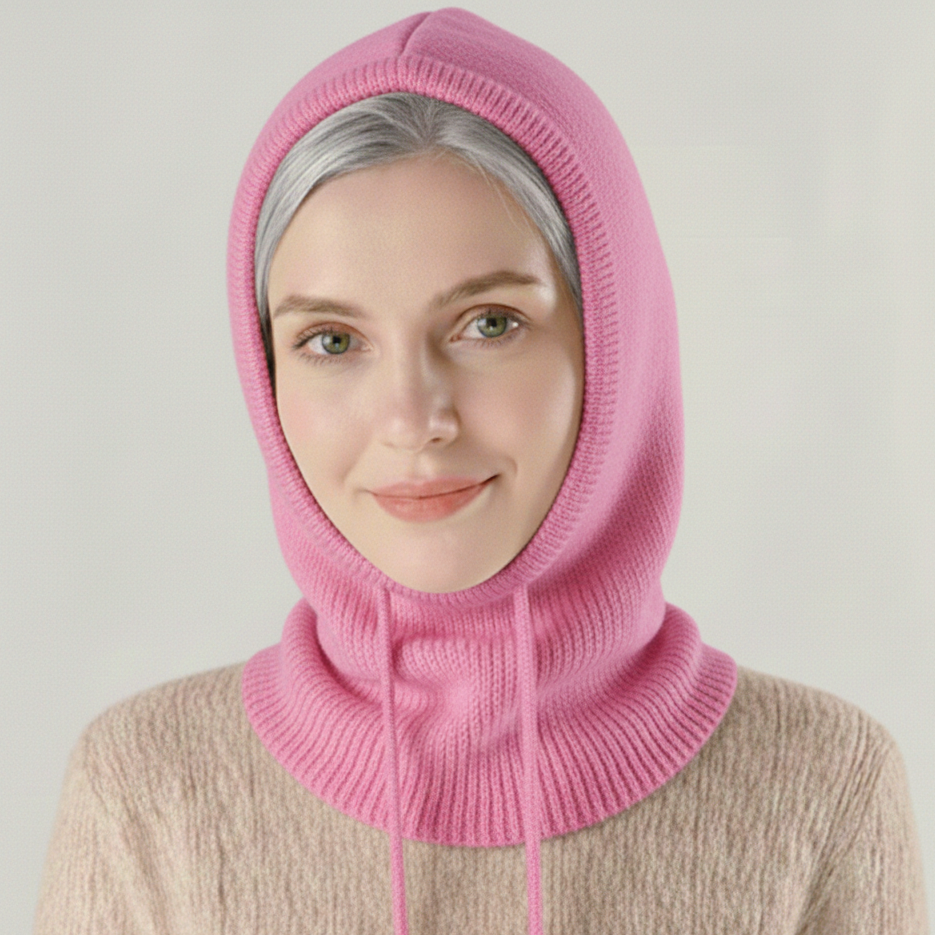 Gorro de Cachemira Suave Tejido para Invierno y Climas Fríos