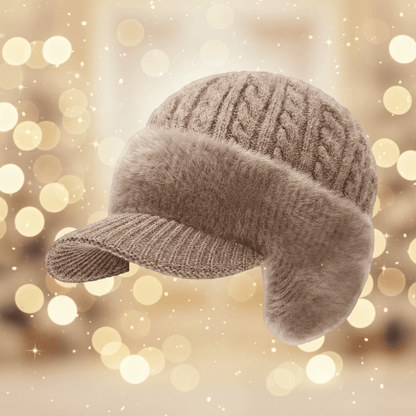 Gorro de invierno extremadamente cálido con orejeras integradas