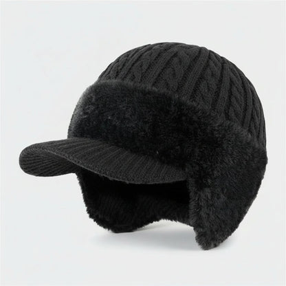 Gorro de invierno extremadamente cálido con orejeras integradas
