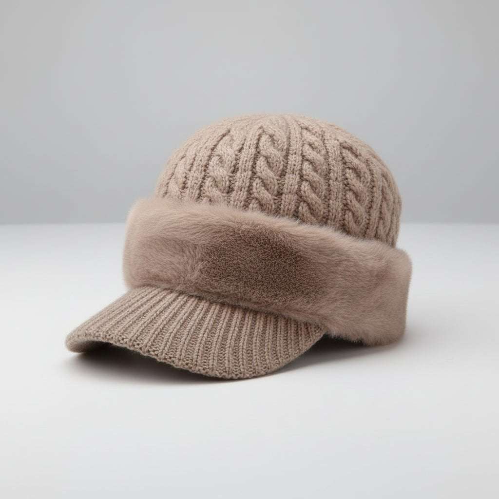 Gorro de invierno extremadamente cálido con orejeras integradas