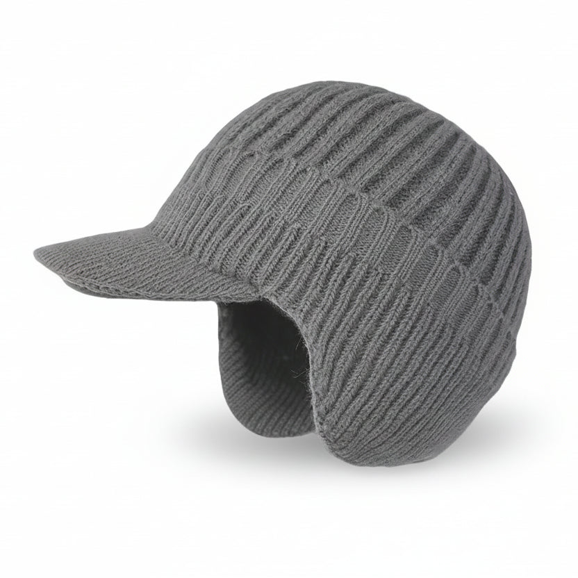 Gorro de invierno nórdico unisex con forro suave y ajuste cómodo