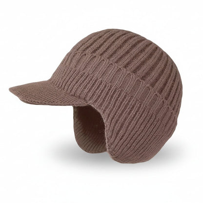 Gorro de invierno nórdico unisex con forro suave y ajuste cómodo