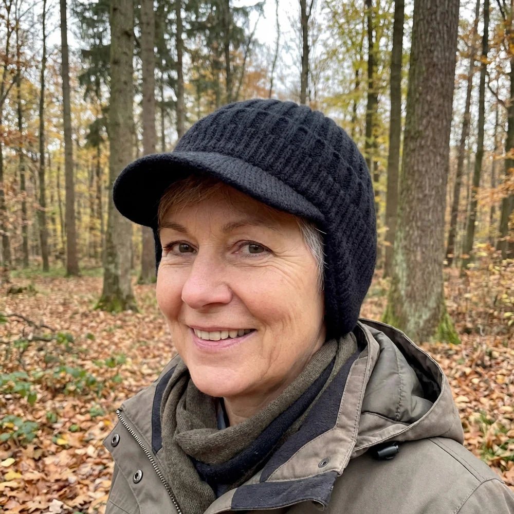Gorro de invierno nórdico unisex con forro suave y ajuste cómodo