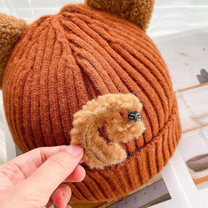 Gorro de Invierno Tejido con Orejas de Gato - PurrWarm