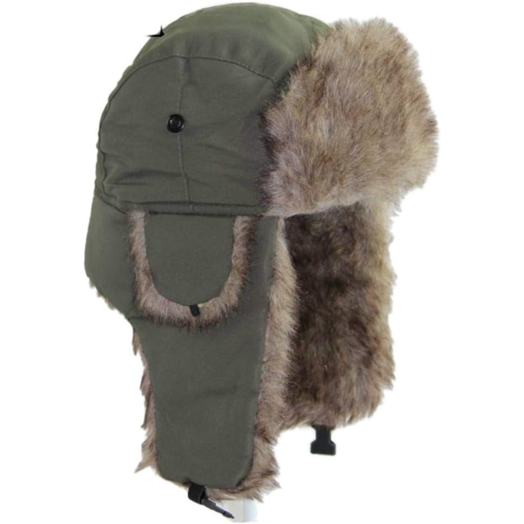 Gorro de Invierno Trapper con Forro de Piel - Sasha