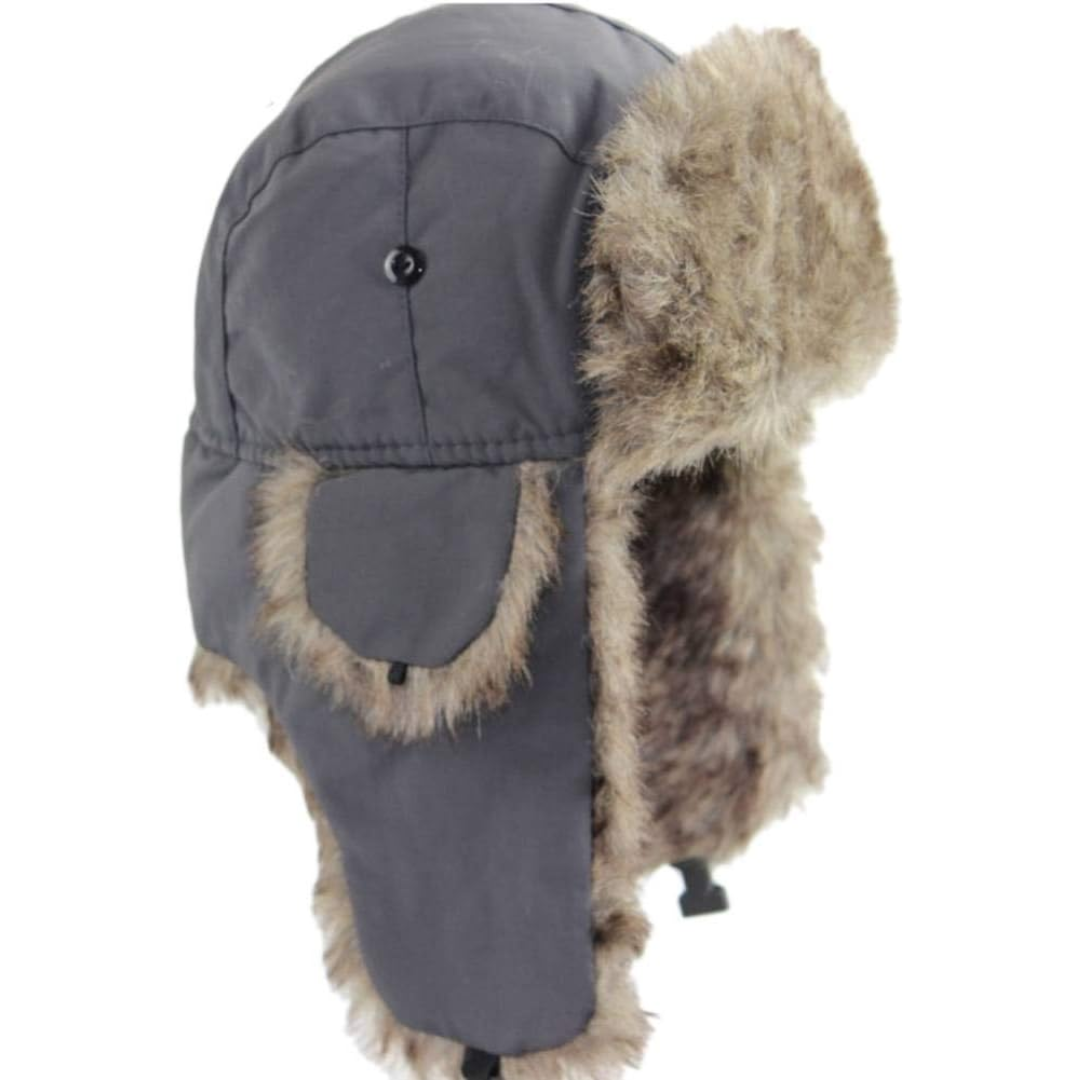 Gorro de Invierno Trapper con Forro de Piel - Sasha