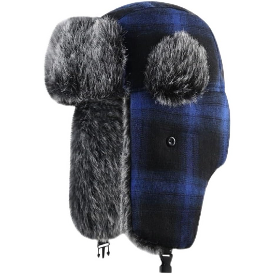 Gorro de Invierno Trapper con Forro de Piel - Sasha