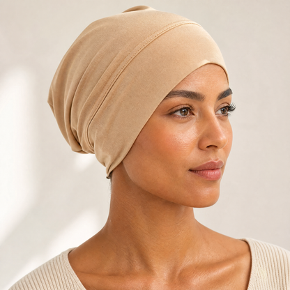 Gorro turbante suave y elástico