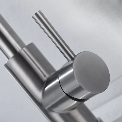 Grifo de cocina extraíble táctil – Grifo monomando con sensor sin contacto y manguera flexible de latón moderno