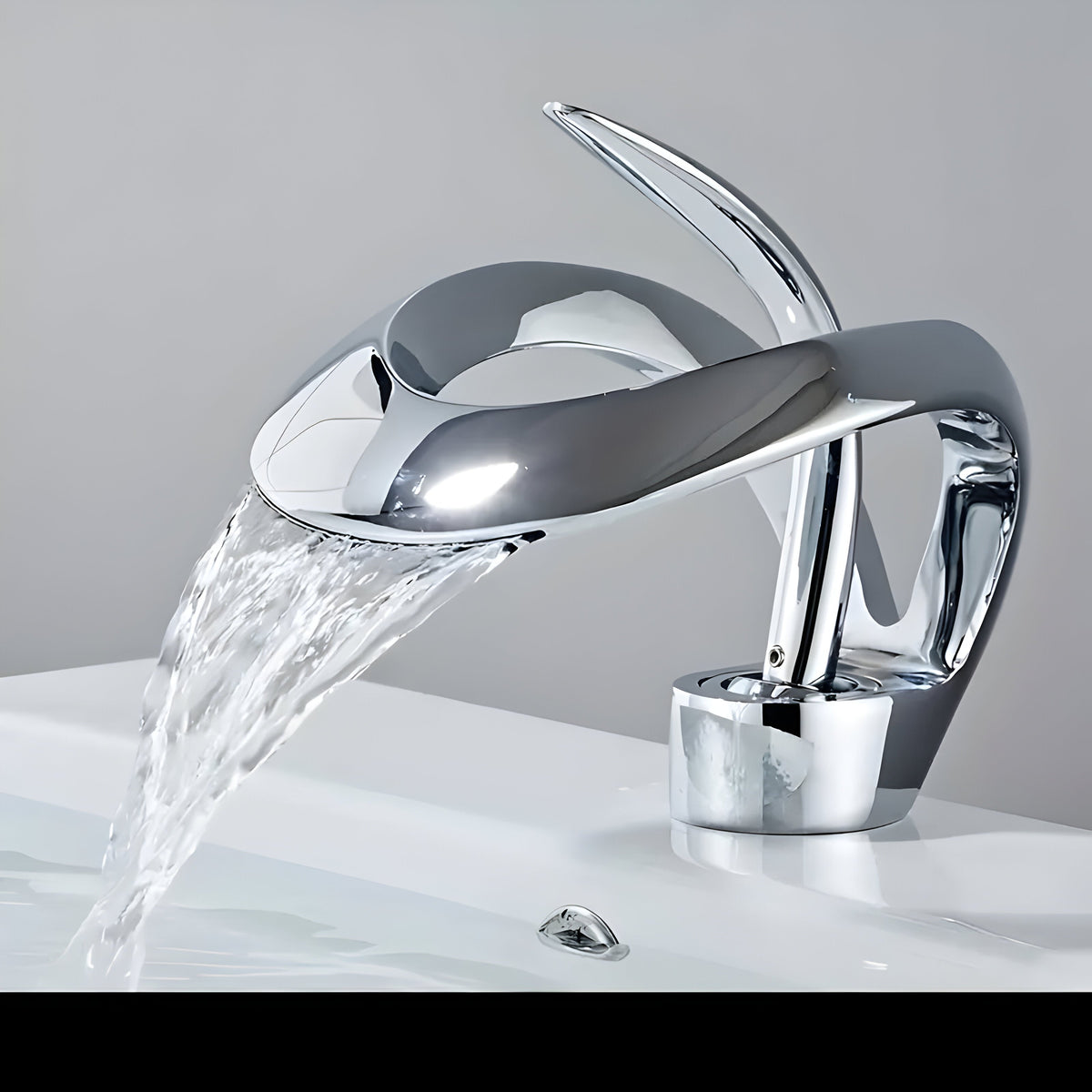 Grifo de lavabo minimalista para baño