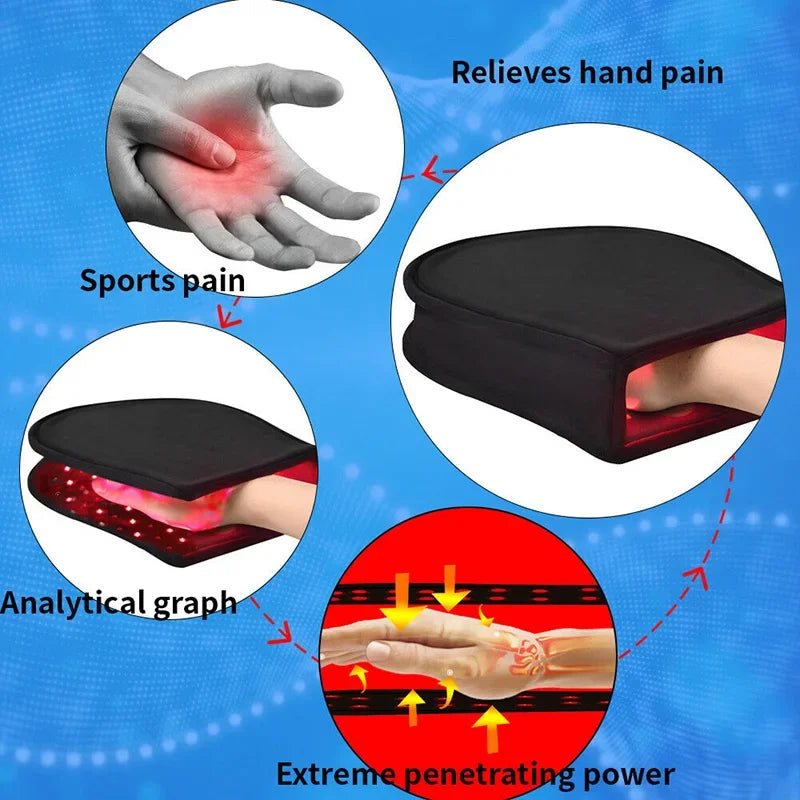 Guante de Terapia de Luz Roja Lumera para Alivio del Dolor Articular