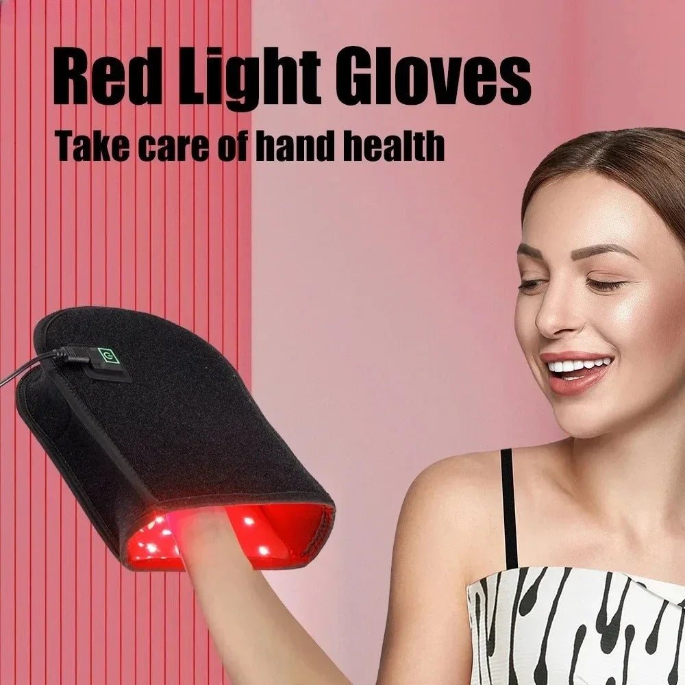 Guante de Terapia de Luz Roja Lumera para Alivio del Dolor Articular