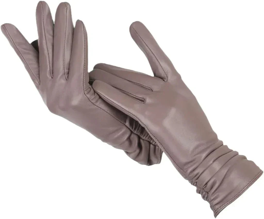 Guantes Clásicos de Cuero para Mujeres - LuxLeather