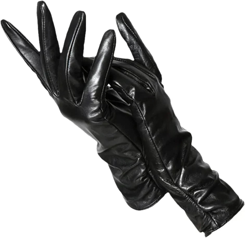 Guantes Clásicos de Cuero para Mujeres - LuxLeather