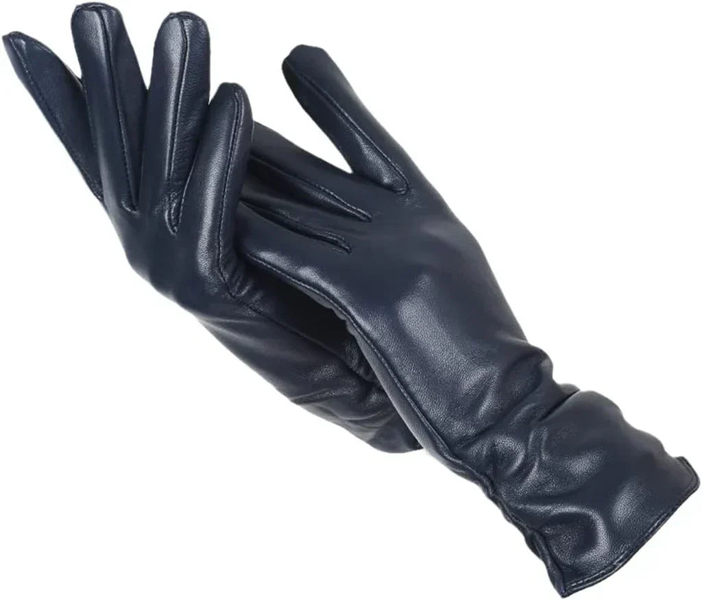Guantes Clásicos de Cuero para Mujeres - LuxLeather