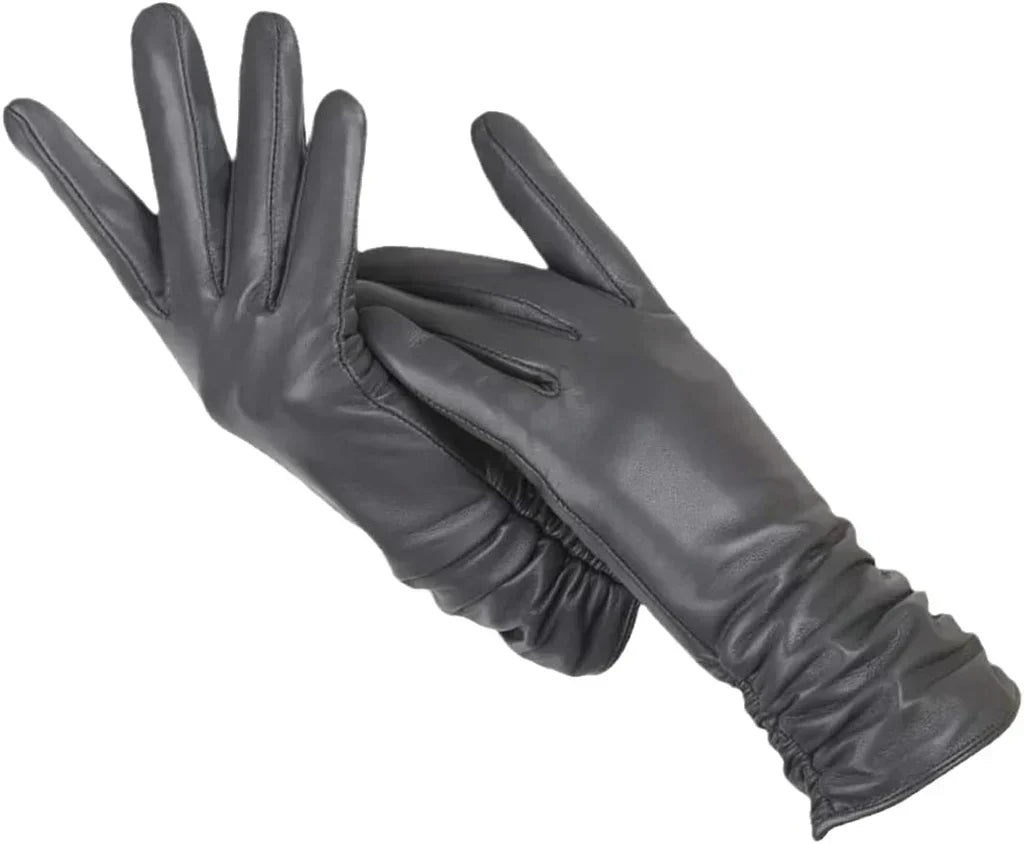 Guantes Clásicos de Cuero para Mujeres - LuxLeather