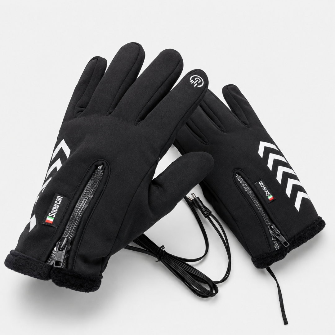 Guantes de invierno calefactables por USB