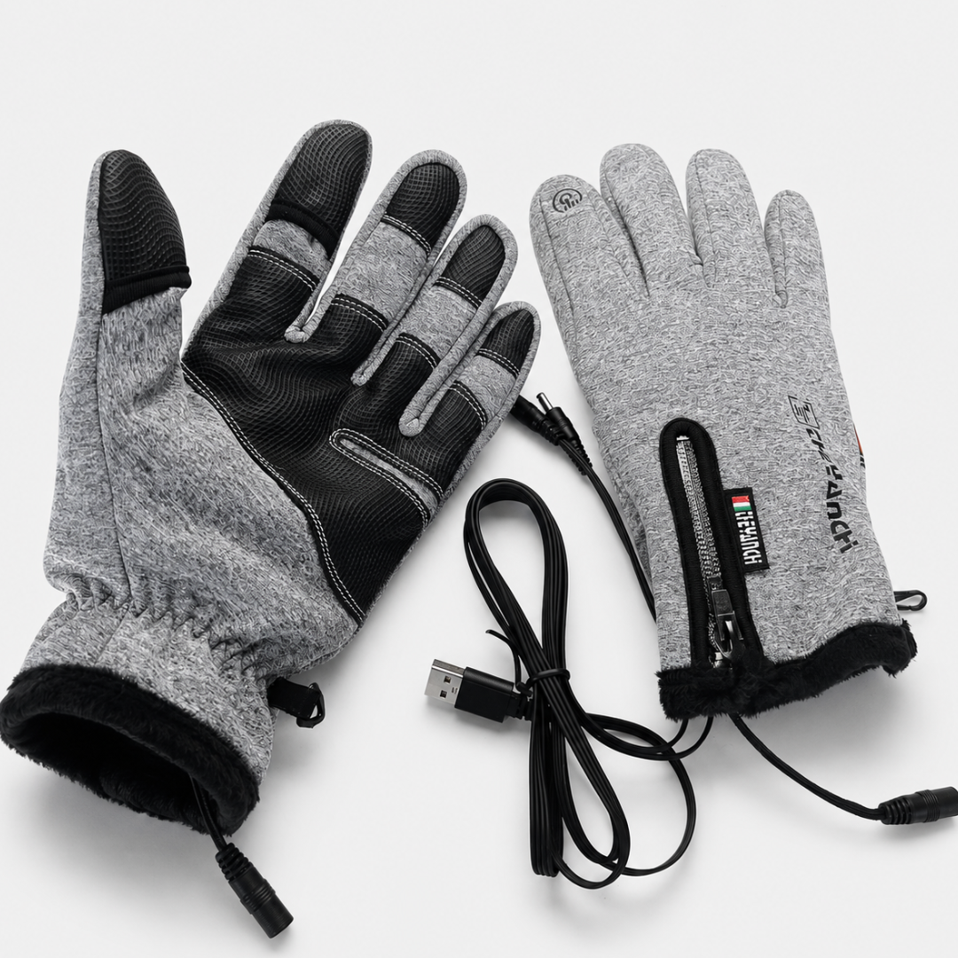 Guantes de invierno calefactables por USB