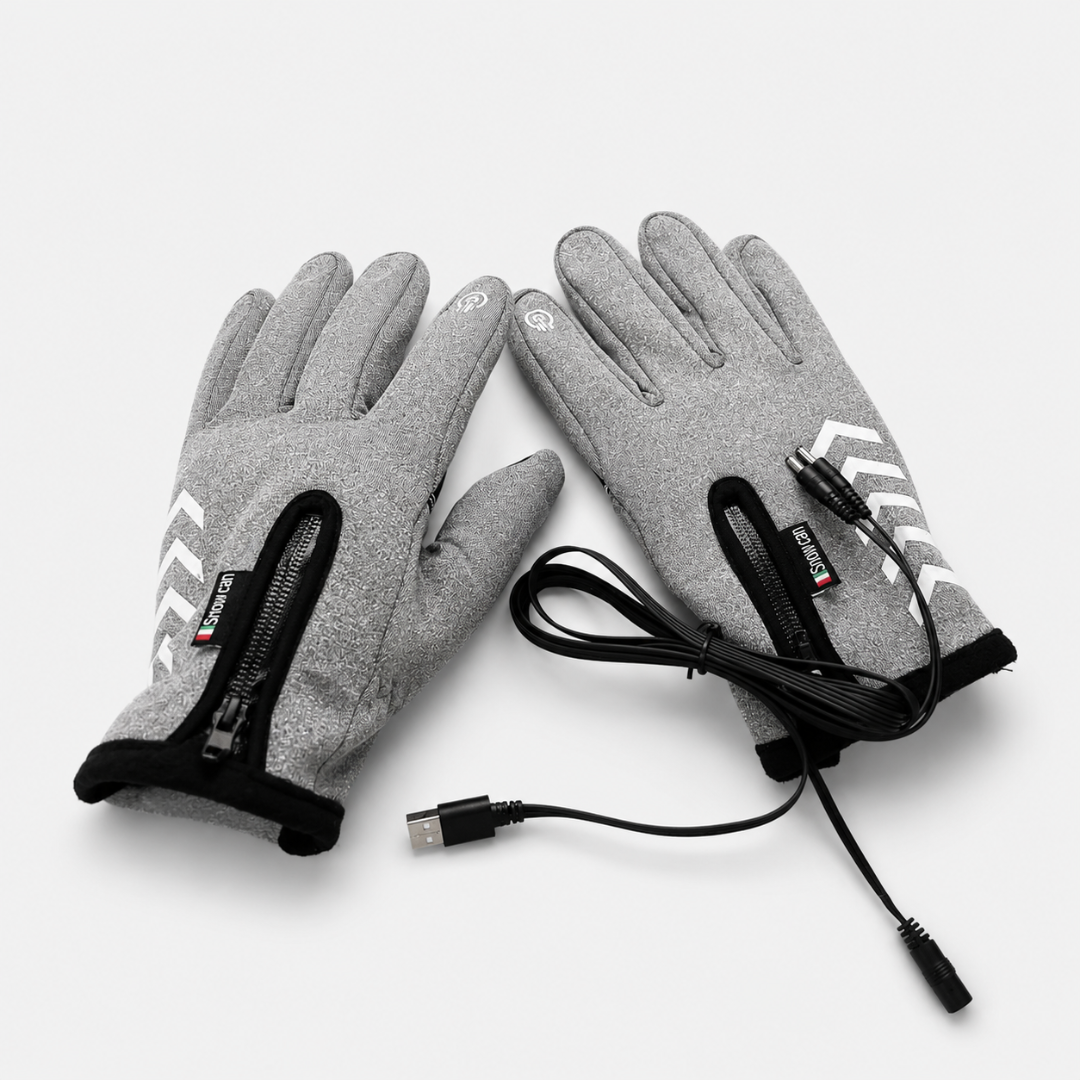 Guantes de invierno calefactables por USB