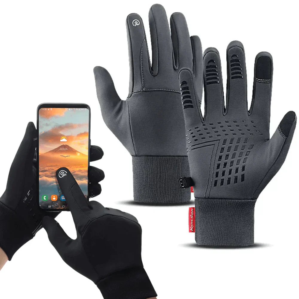 Guantes de Invierno con Pantalla Táctil - ThermaGuard