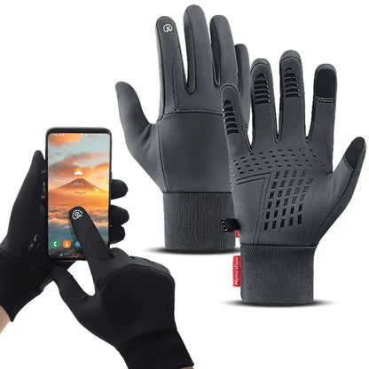 Guantes de Invierno con Pantalla Táctil - ThermaGuard