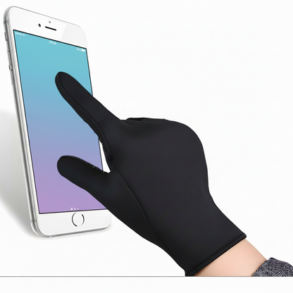 Guantes de invierno impermeables con pantalla táctil, térmicos y antideslizantes