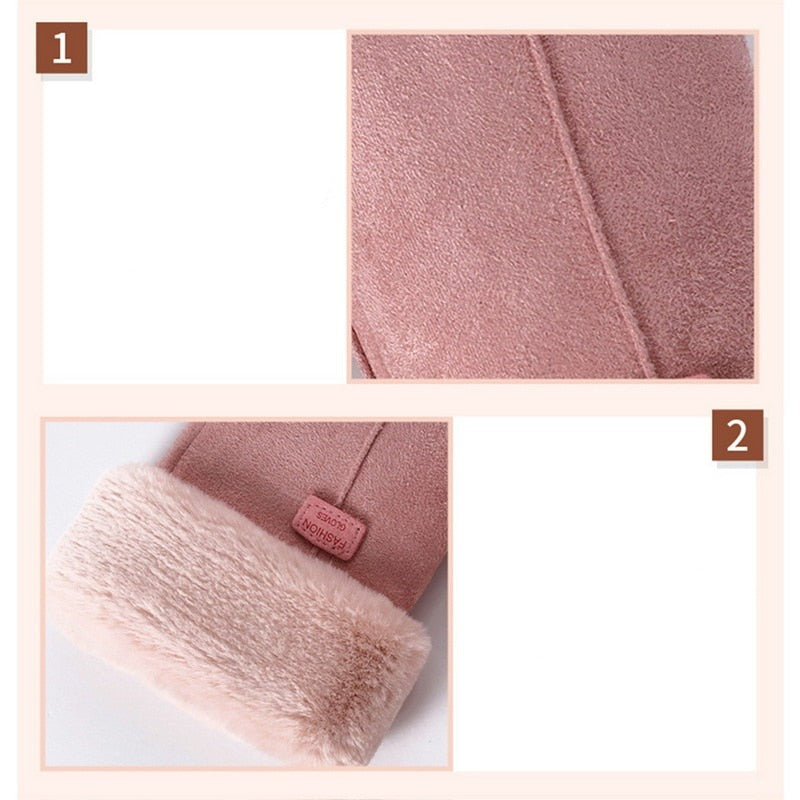 Guantes de Invierno Impermeables y Cálidos con Compatibilidad para Pantalla Táctil