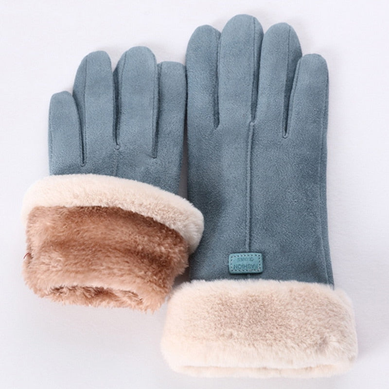 Guantes de Invierno Impermeables y Cálidos con Compatibilidad para Pantalla Táctil