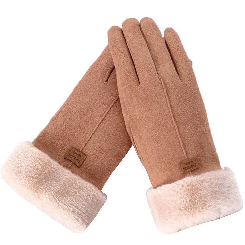 Guantes de Invierno Impermeables y Cálidos con Compatibilidad para Pantalla Táctil