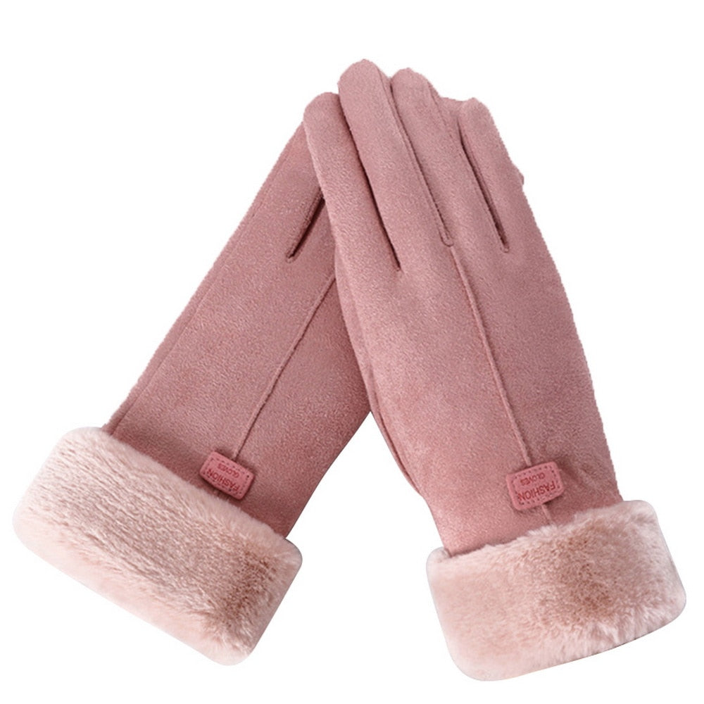 Guantes de Invierno Impermeables y Cálidos con Compatibilidad para Pantalla Táctil