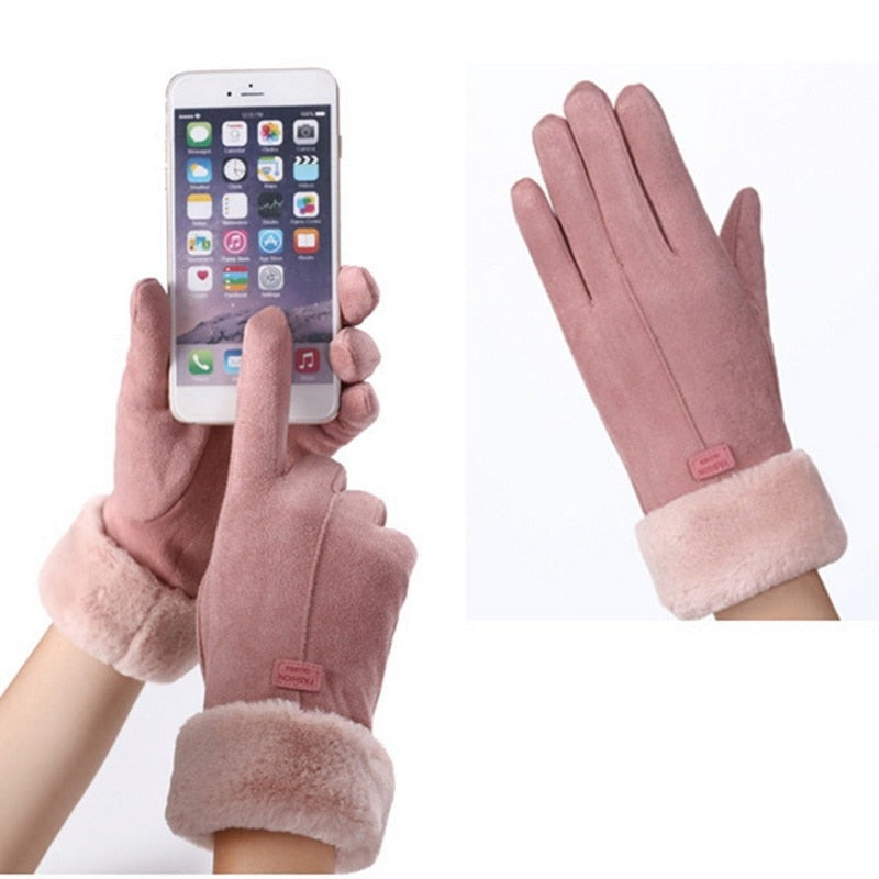 Guantes de Invierno Impermeables y Cálidos con Compatibilidad para Pantalla Táctil