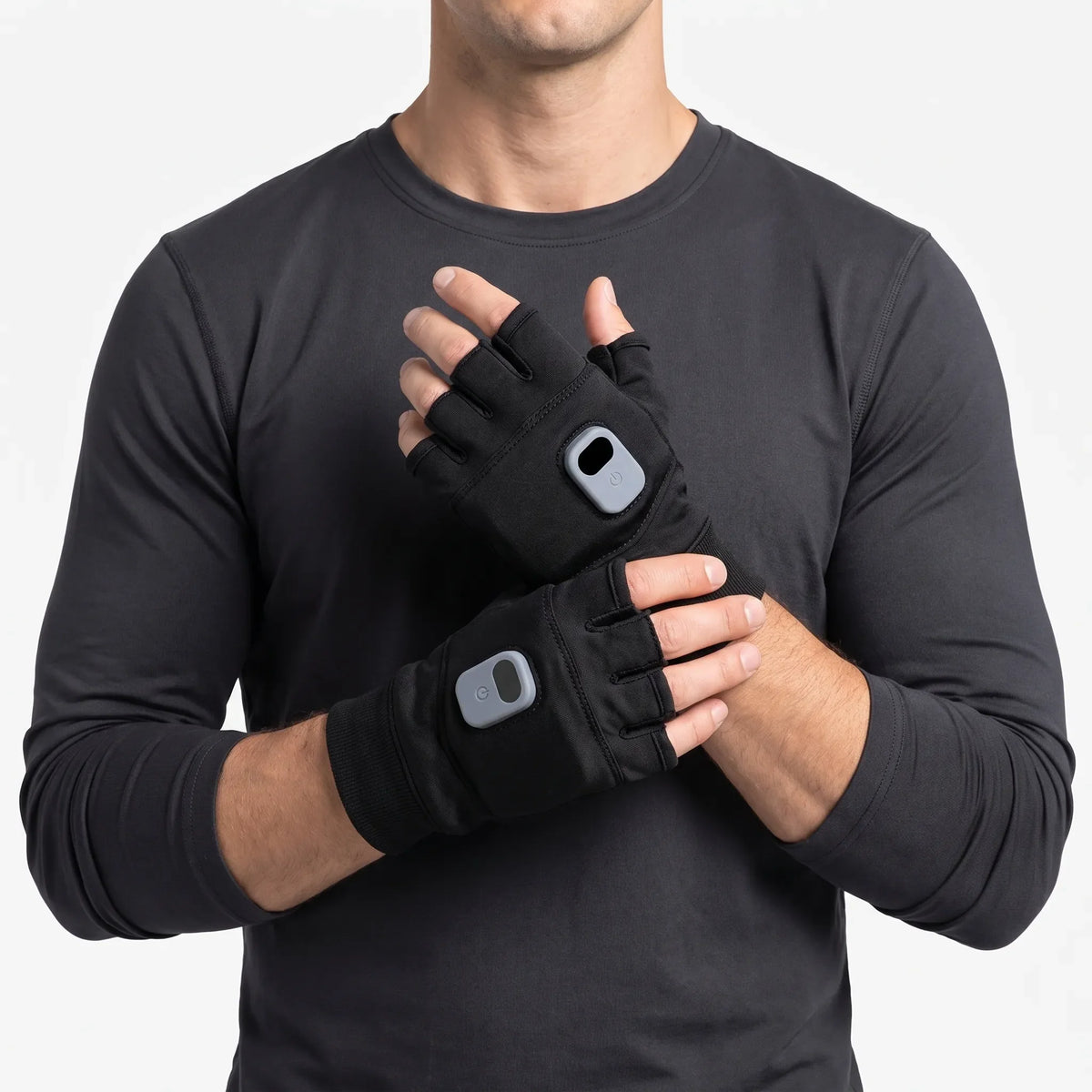 Guantes eléctricos calefactables sin dedos