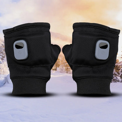 Guantes eléctricos calefactables sin dedos