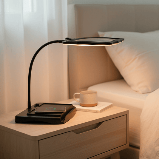 HANDWERK LUX – Lupa de mesa con LED para trabajos precisos y detalles claros